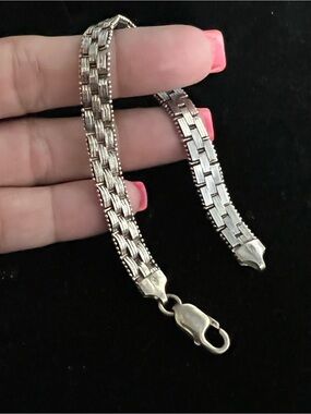 925 Sterling silver made in ITALY MILOR BRACELET vintage